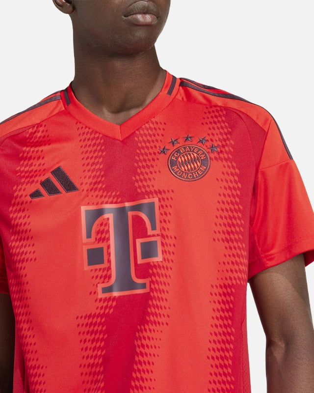 FootkornerMaillot Domicile Bayern Munich - Rouge/Noir