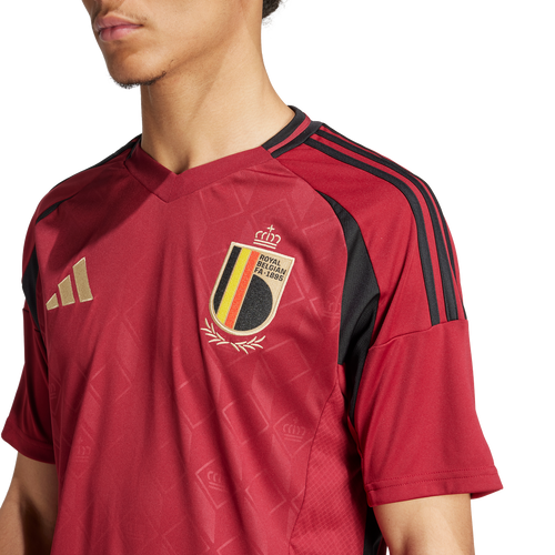 Belgien 2024 Heimtrikot – Burgund/Schwarz - Footkorner