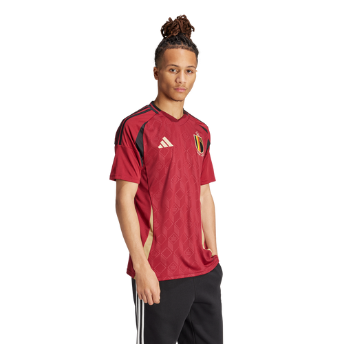 Belgien 2024 Heimtrikot – Burgund/Schwarz - Footkorner