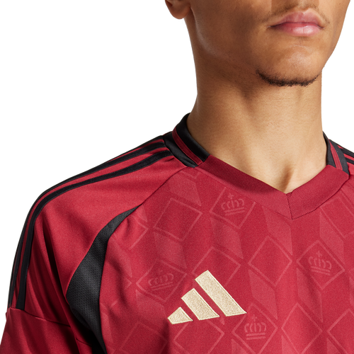 Belgien 2024 Heimtrikot – Burgund/Schwarz - Footkorner
