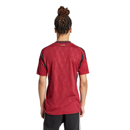 Belgien 2024 Heimtrikot – Burgund/Schwarz - Footkorner