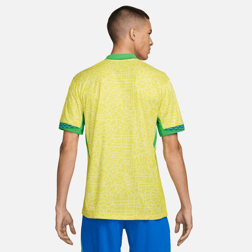 Maillot Domicile Brésil 2024 - Jaune - Footkorner