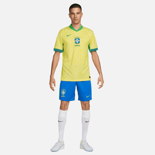 Maillot Domicile Brésil 2024 - Jaune - Footkorner