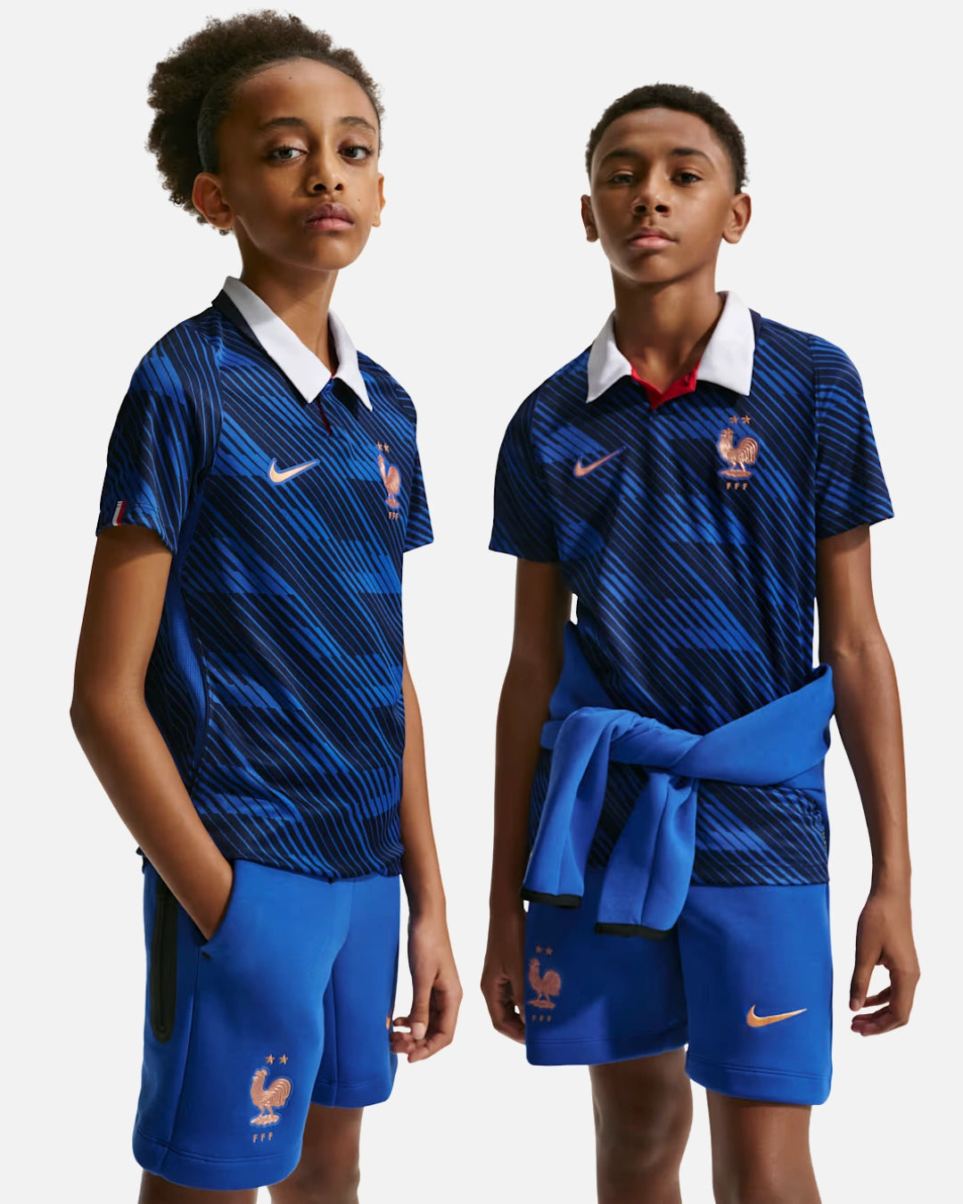 FootkornerMaillot Domicile Équipe de France Coupe du Monde 2026 Junior - Bleu