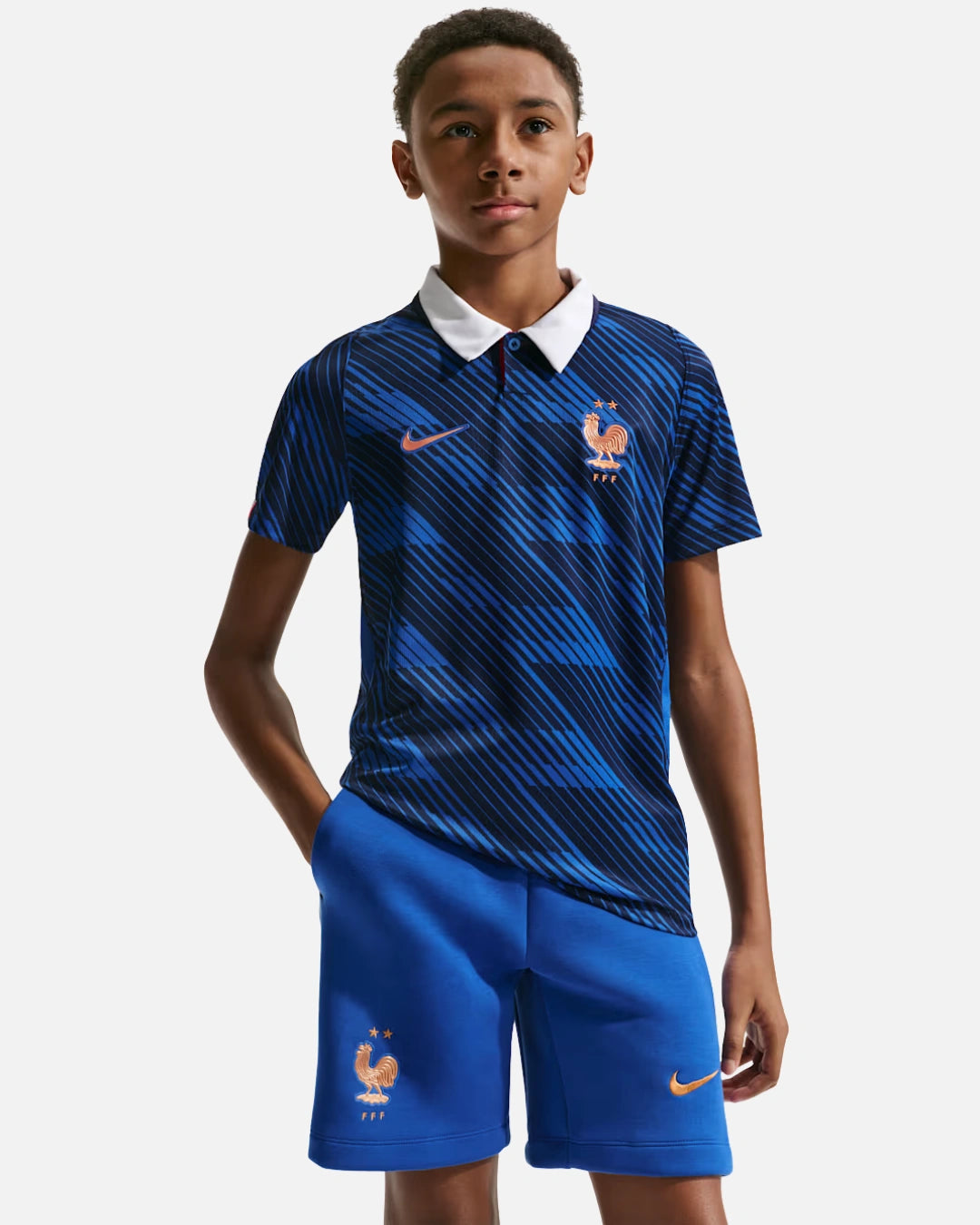 FootkornerMaillot Domicile Équipe de France Coupe du Monde 2026 Junior - Bleu