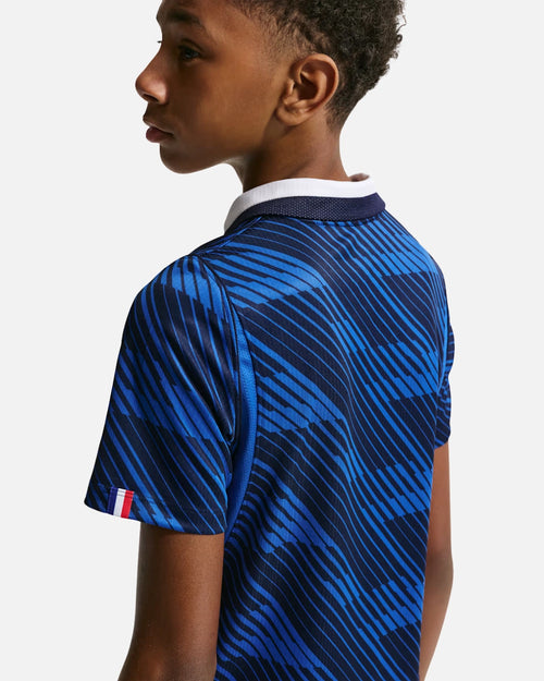 Maillot Domicile Équipe de France Coupe du Monde 2026 Junior - Bleu - Footkorner