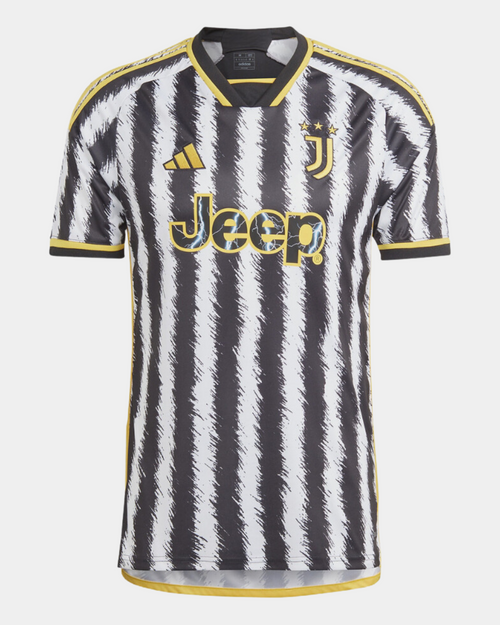 Heimtrikot Juventus - Schwarz/Weiß/Gelb - Footkorner