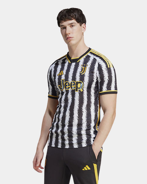 Heimtrikot Juventus - Schwarz/Weiß/Gelb - Footkorner