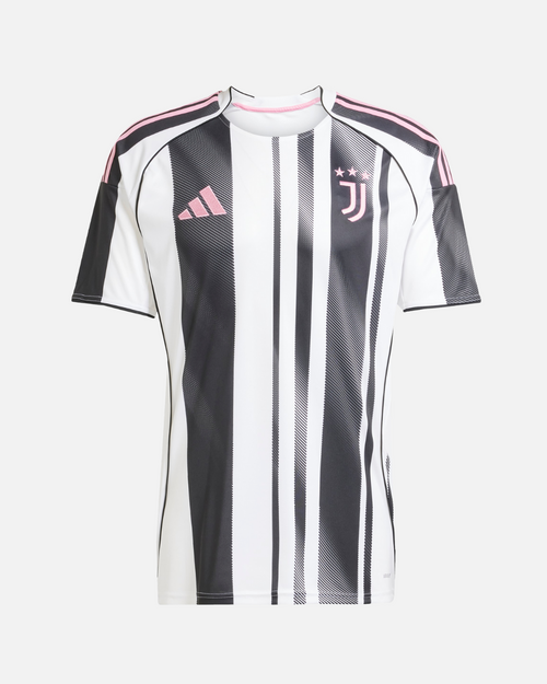 Maillot Domicile Juventus 2025/2026 - Blanc/Noir/Rose - Footkorner