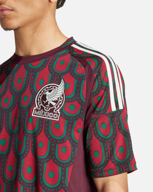 Camiseta México Primera 2024/2025 - Rojo/Verde - Footkorner
