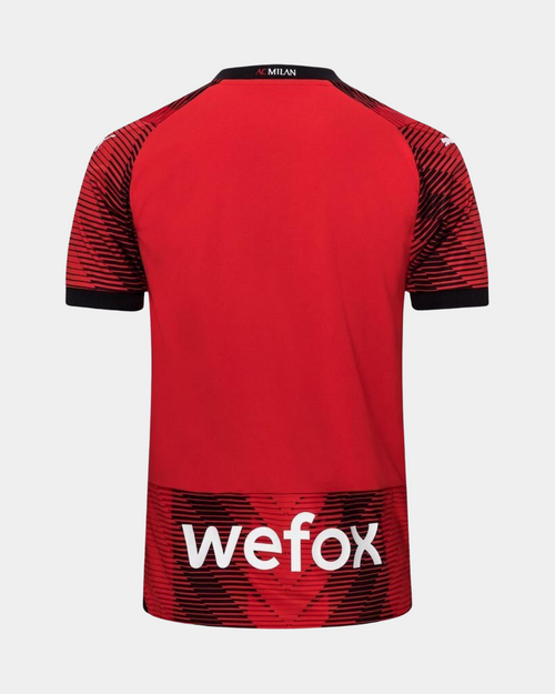 Maillot Domicile Milan AC - Rouge/Noir - Footkorner