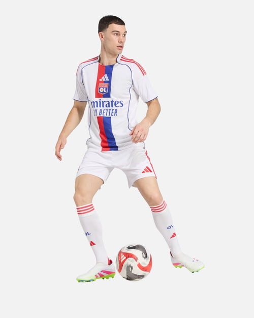 Maillot Domicile Olympique Lyonnais 2025/2026 - Blanc - Footkorner
