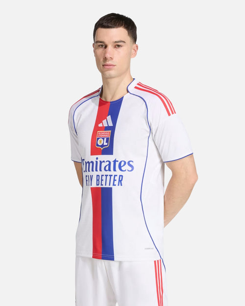 Maillot Domicile Olympique Lyonnais 2025/2026 - Blanc - Footkorner