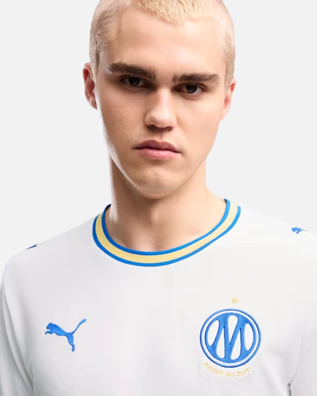 FootkornerCamiseta de local OM 2026/2027 - Blanco/Azul