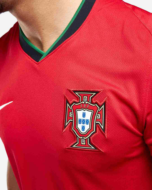 Portugal 2024 Home Shirt - Red - Footkorner