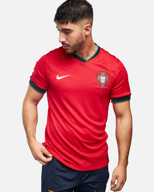 Portugal 2024 Home Shirt - Red - Footkorner