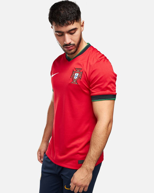 Portugal 2024 Home Shirt - Red - Footkorner