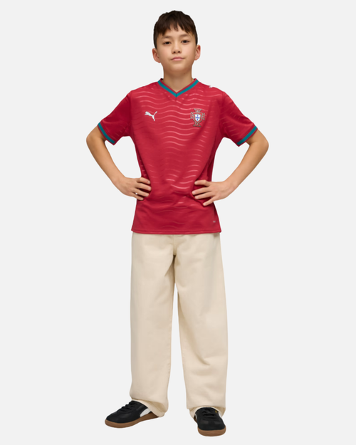 Maillot Domicile Portugal 2026 Junior - Rouge - Footkorner