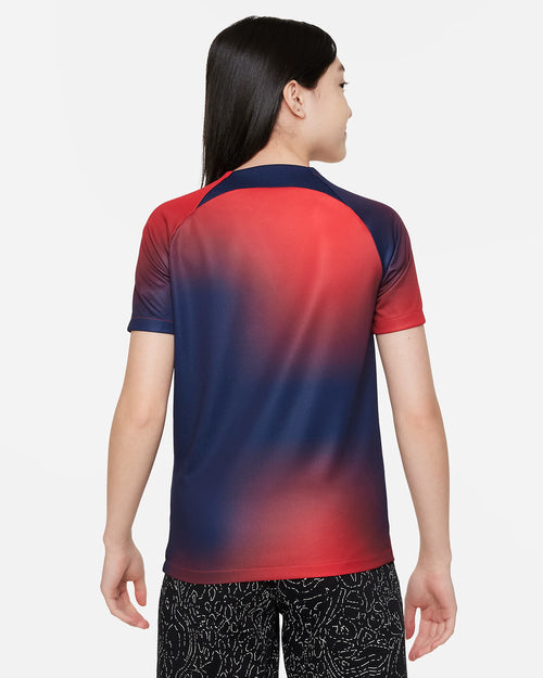 Maillot Domicile PSG Junior 2023/2024 - Rouge/Bleu/Blanc - Footkorner