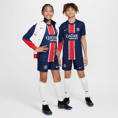 Maillot Domicile PSG 2024/2025 Junior - Bleu/Rouge/Blanc - Footkorner