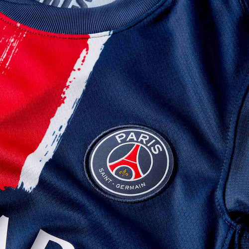 Maillot Domicile PSG 2024/2025 Junior - Bleu/Rouge/Blanc - Footkorner