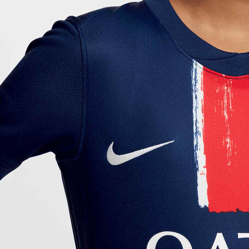 Maillot Domicile PSG 2024/2025 Junior - Bleu/Rouge/Blanc - Footkorner