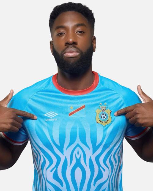 Maillot Domicile République Démocratique du Congo 2025/2026 - Bleu - Footkorner