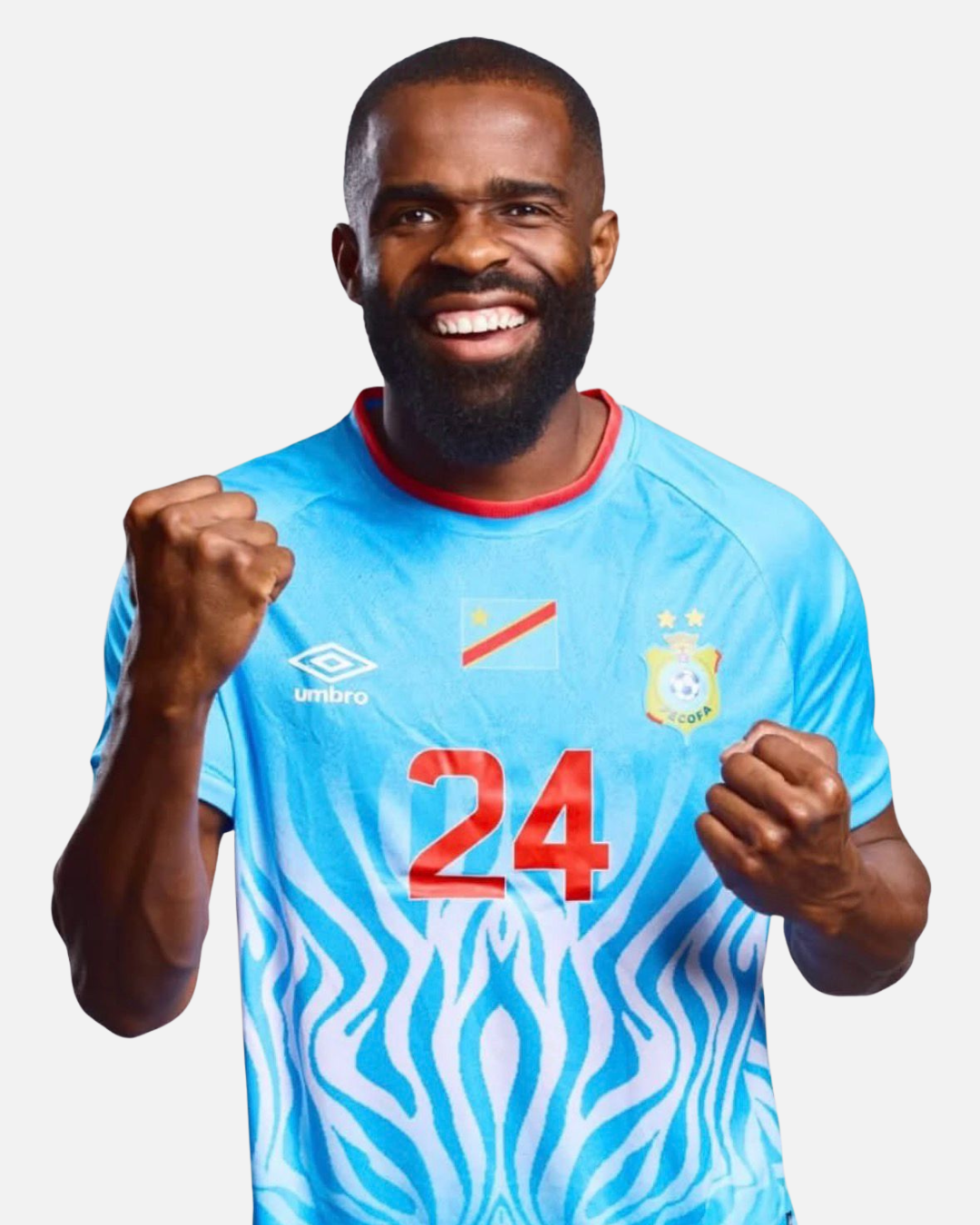 FootkornerMaillot Domicile République Démocratique du Congo 2025/2026 - Bleu