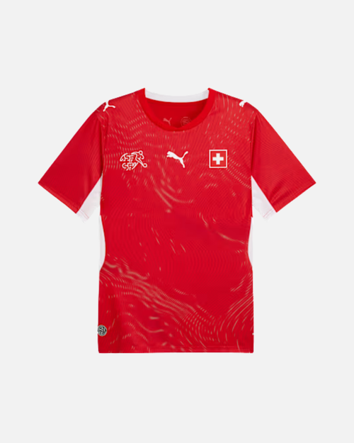 Maillot Domicile Suisse Coupe du Monde 2026 - Rouge/Blanc - Footkorner