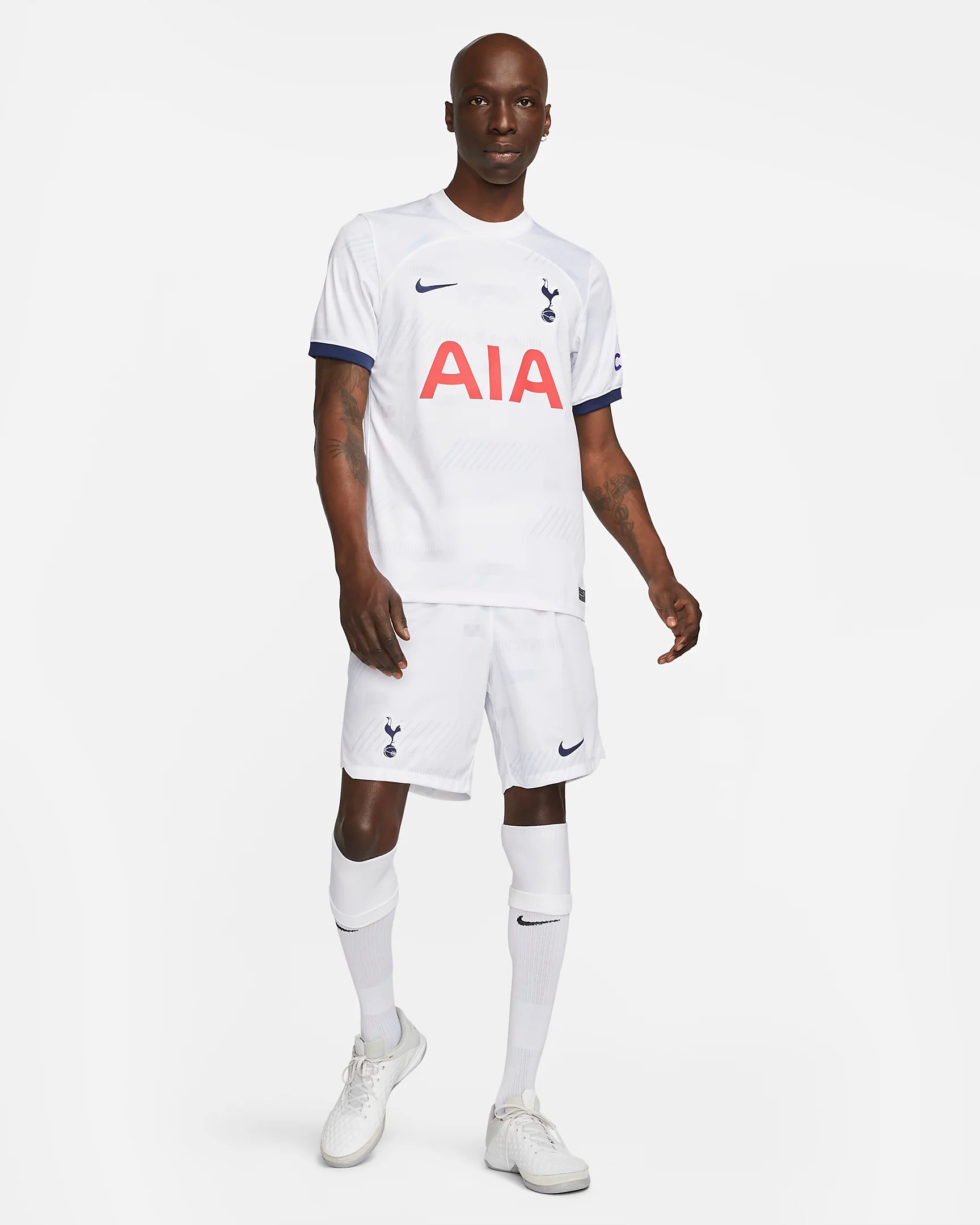 FootkornerMaillot Domicile Tottenham 2023/2024 - Blanc/Bleu/Rouge