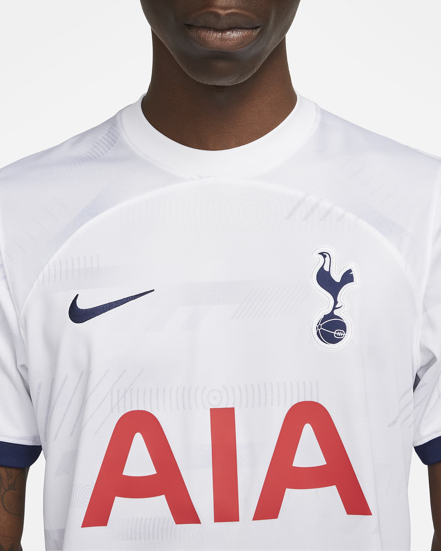 FootkornerMaillot Domicile Tottenham 2023/2024 - Blanc/Bleu/Rouge