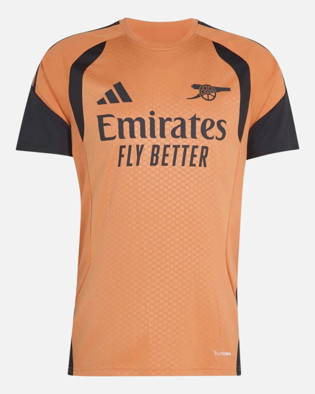 FootkornerArsenal Tiro 26 Trainingsshirt – Orange/Schwarz