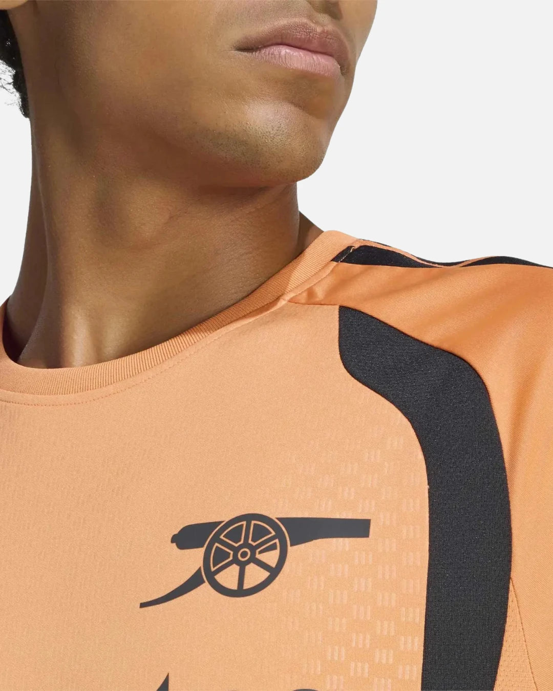 FootkornerArsenal Tiro 26 Trainingsshirt – Orange/Schwarz