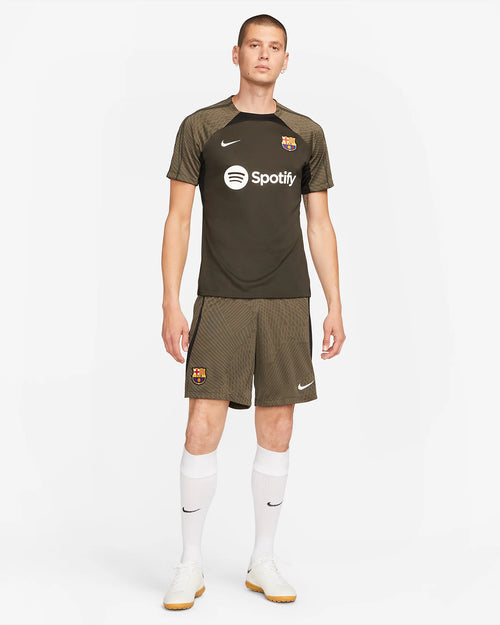 Maillot d'entrainement FC Barcelone - Kaki - Footkorner
