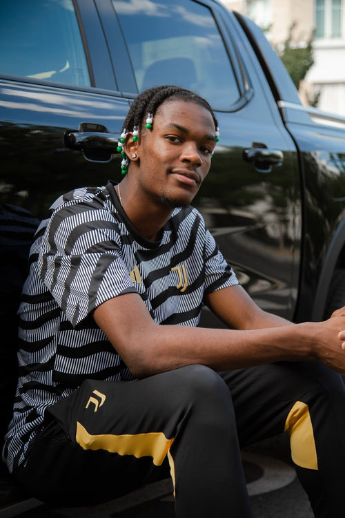 Juventus Trainingsshirt - Schwarz/Gold - Footkorner