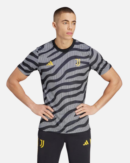 Juventus Trainingsshirt - Schwarz/Gold - Footkorner