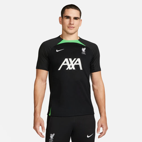 Liverpool Trainingsshirt - Schwarz/Grün/Weiß - Footkorner