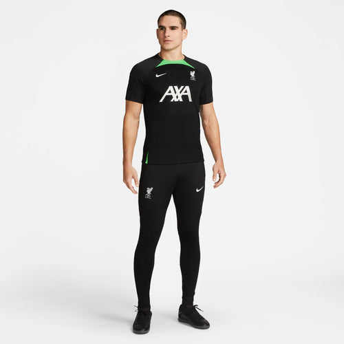 Liverpool Trainingsshirt - Schwarz/Grün/Weiß - Footkorner