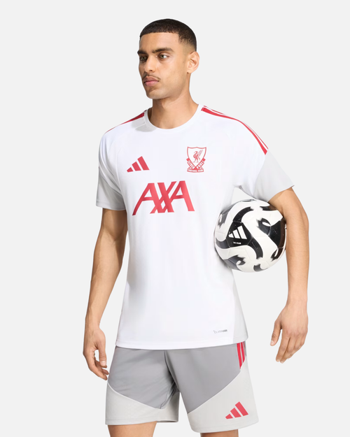 Liverpool FC Trainingsshirt 2026/2027 Cup Tiro - Weiß/Rot - Footkorner