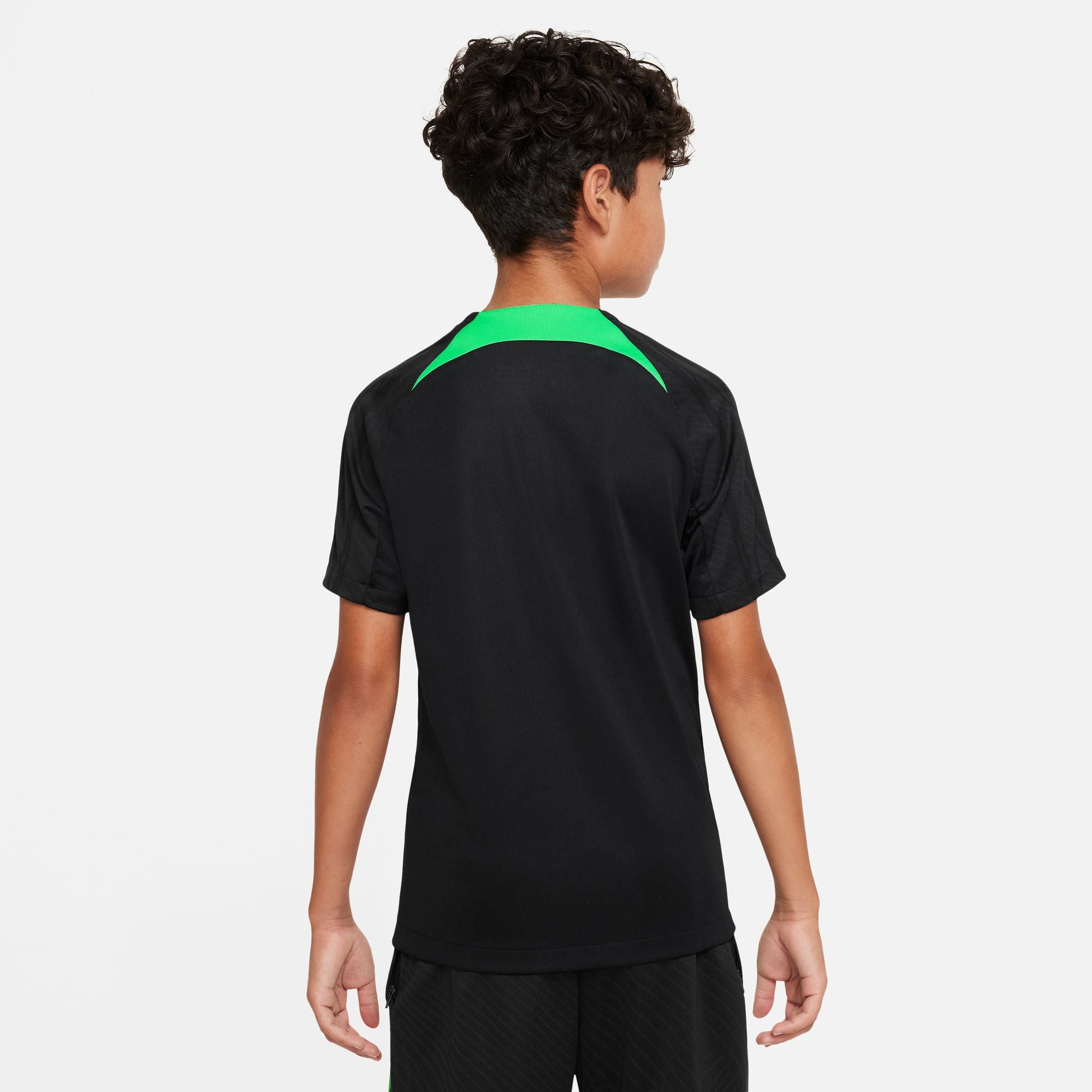 Maillot d'entrainement Liverpool Junior 2023/2024 - Noir/Vert/Blanc