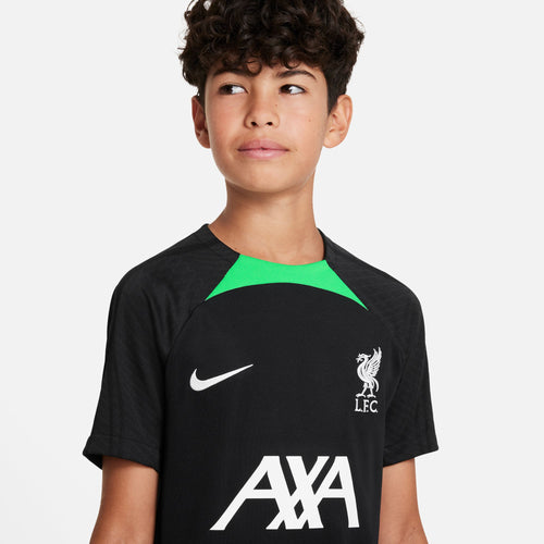 Liverpool Junior Trainingstrikot 2023/2024 – Schwarz/Grün/Weiß - Footkorner