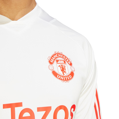 Manchester United Training Shirt - White/Red/Green - Footkorner
