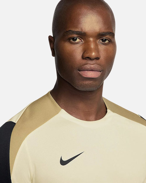 Maillot d'entraînement Nike Running Dri-Fit Strike - Beige/Doré - Footkorner