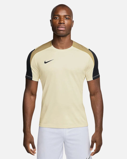 Maillot d'entraînement Nike Running Dri-Fit Strike - Beige/Doré - Footkorner