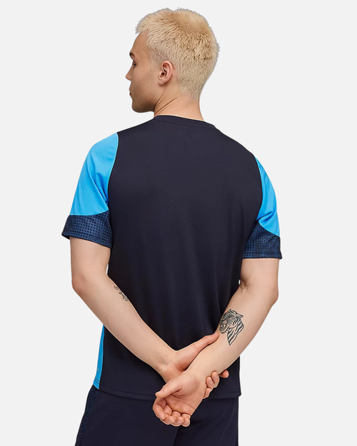Maillot d'entrainement OM 2025/206 - Noir/Bleu - Footkorner