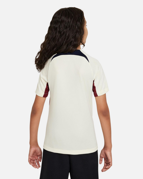 Maillot d'entrainement PSG Junior 2023/2024 - Beige/Rouge/Bleu - Footkorner