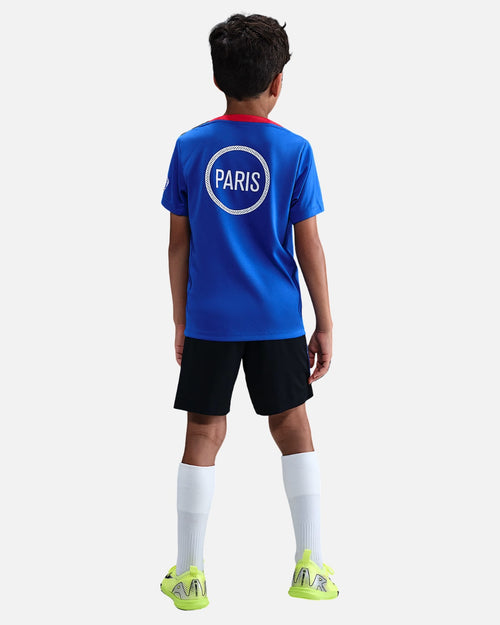 Maillot d'entraînement PSG Academy 2025/2026 Junior - Bleu/Rouge - Footkorner
