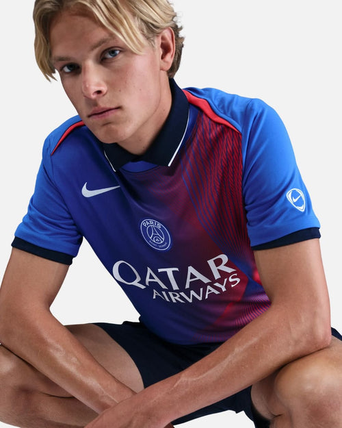 Maillot d'entraînement PSG Academy Pro Third 2025/2026 - Bleu/Rouge - Footkorner