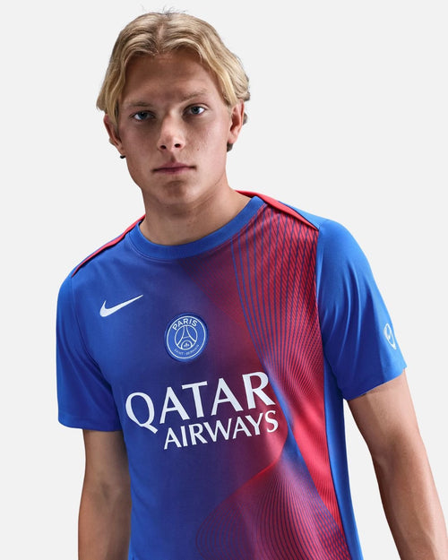 Maillot d'entraînement PSG Academy Pro Third 2025/2026 - Bleu/Rouge - Footkorner