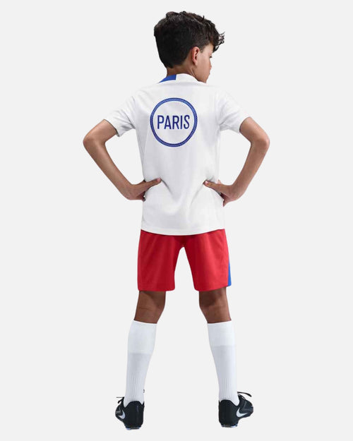 Maillot d'entraînement PSG Strike 2025/2026 Junior - Blanc - Footkorner